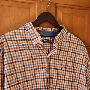 IZOD Men's Multicolor Checkered Shirt